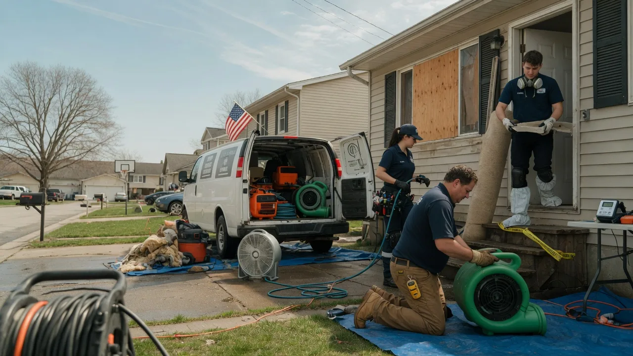 Water Damage Restoration in Mart, TX near me